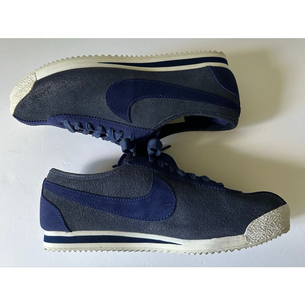 New! Nike Cortez 72 QS Loyal Blue White Leather Suede Low Top Sneakers Men Sz 9 - Picture 4 of 7
